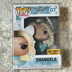Funko Pop! Shangela #07 HOT TOPIC EXCLUSIVE Drag Queens VAULTED *DMG BOX